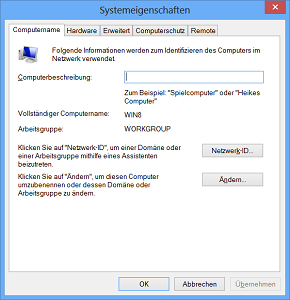 Systemeigenschaften
