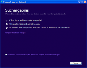 Windows 8-Upgrade-Assistent