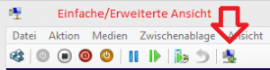 Remote Desktop Einfache/Erweiterte Ansicht