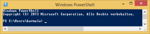 PowerShell Fenster