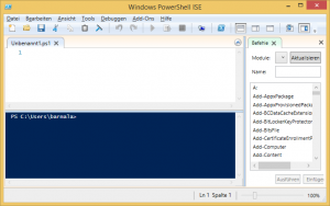 PowerShell ISE