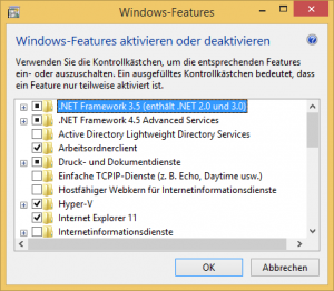 Windows Features
