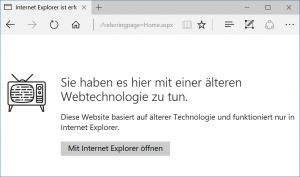 Edge: Microsoft Update-Katalog 