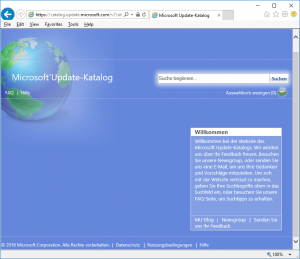 Microsoft Update-Katalog