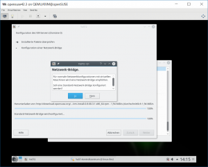 KVM im openSUSE Guest